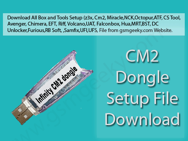 download infinity cm2 dongle setup